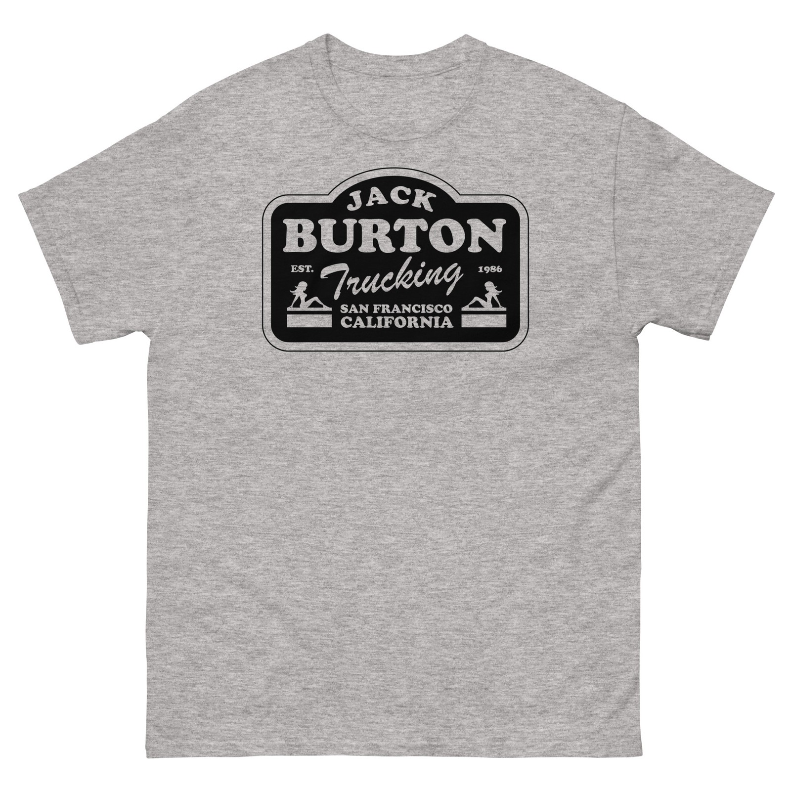 Jack Burton Pork Chop Express Trucking Big Trouble Graphic T Shirt classic tee gallery