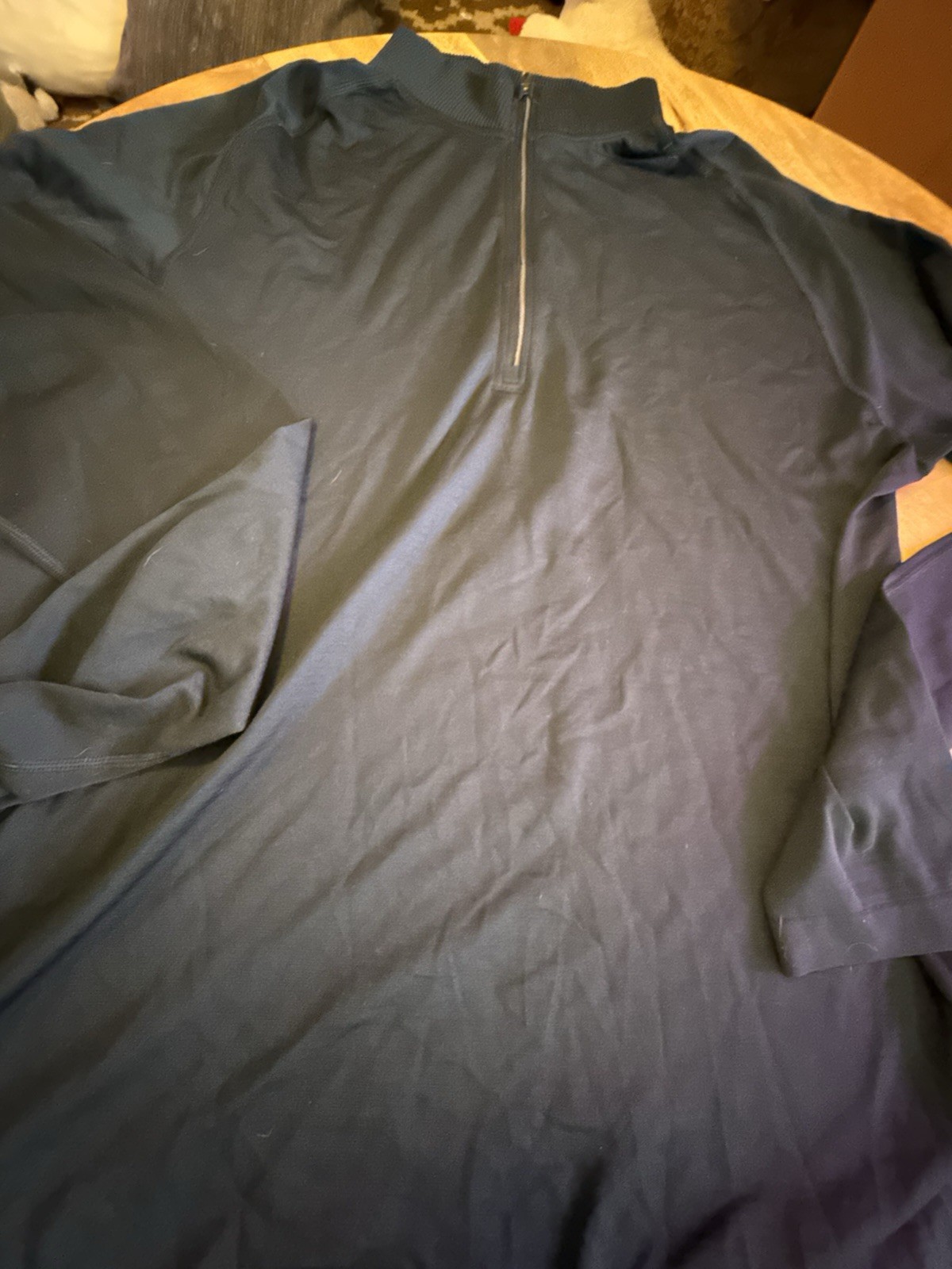 Lululemon Shirt Men's Get Outside Get Sweaty 1/4 Zip Lightweight Performance XL gallery