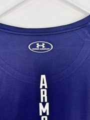New Men UNDER ARMOUR Locker Tee Blue Short Sleeve Shirt Sz 3XL Faith Basketball