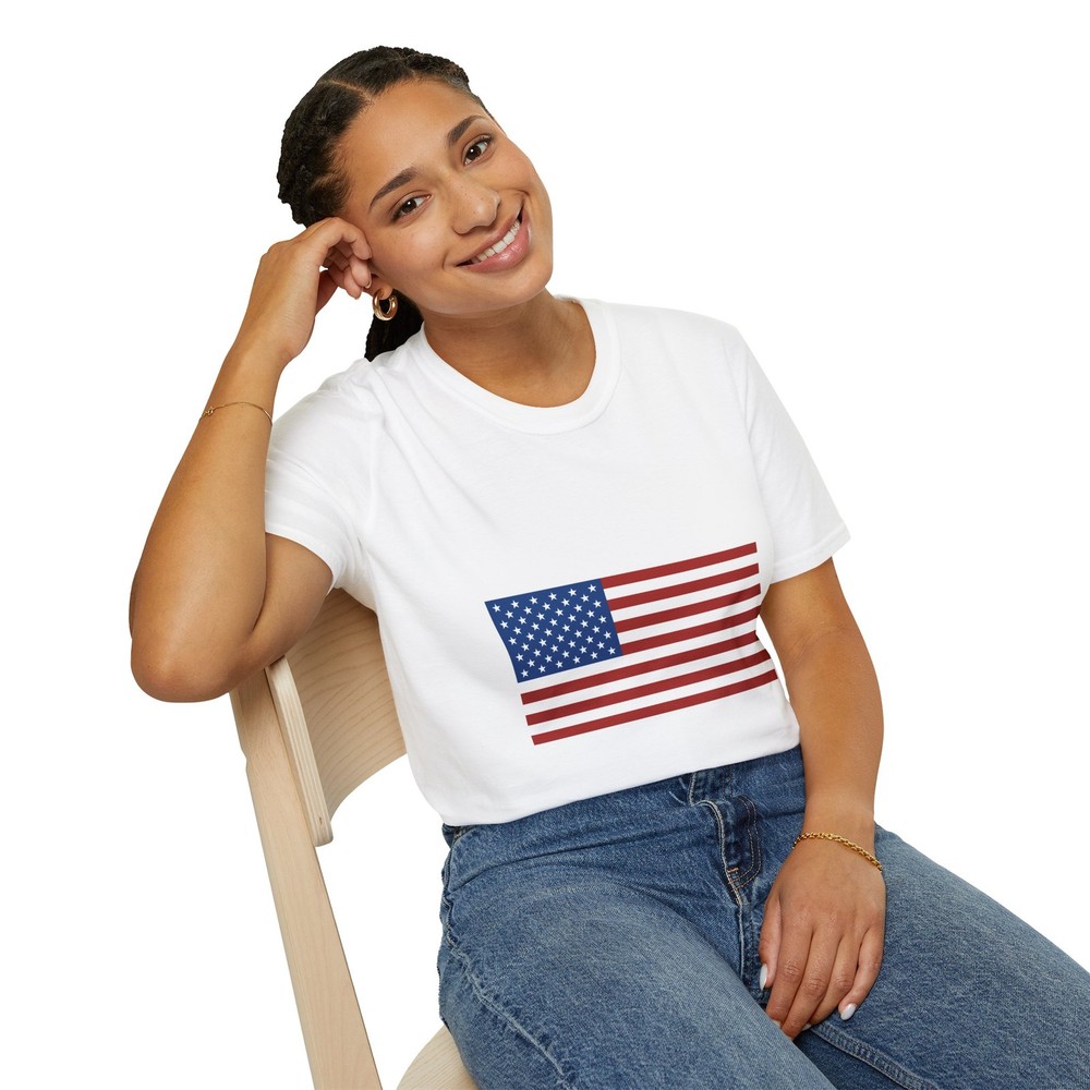 USD Flag T-Shirt | National Flag Design