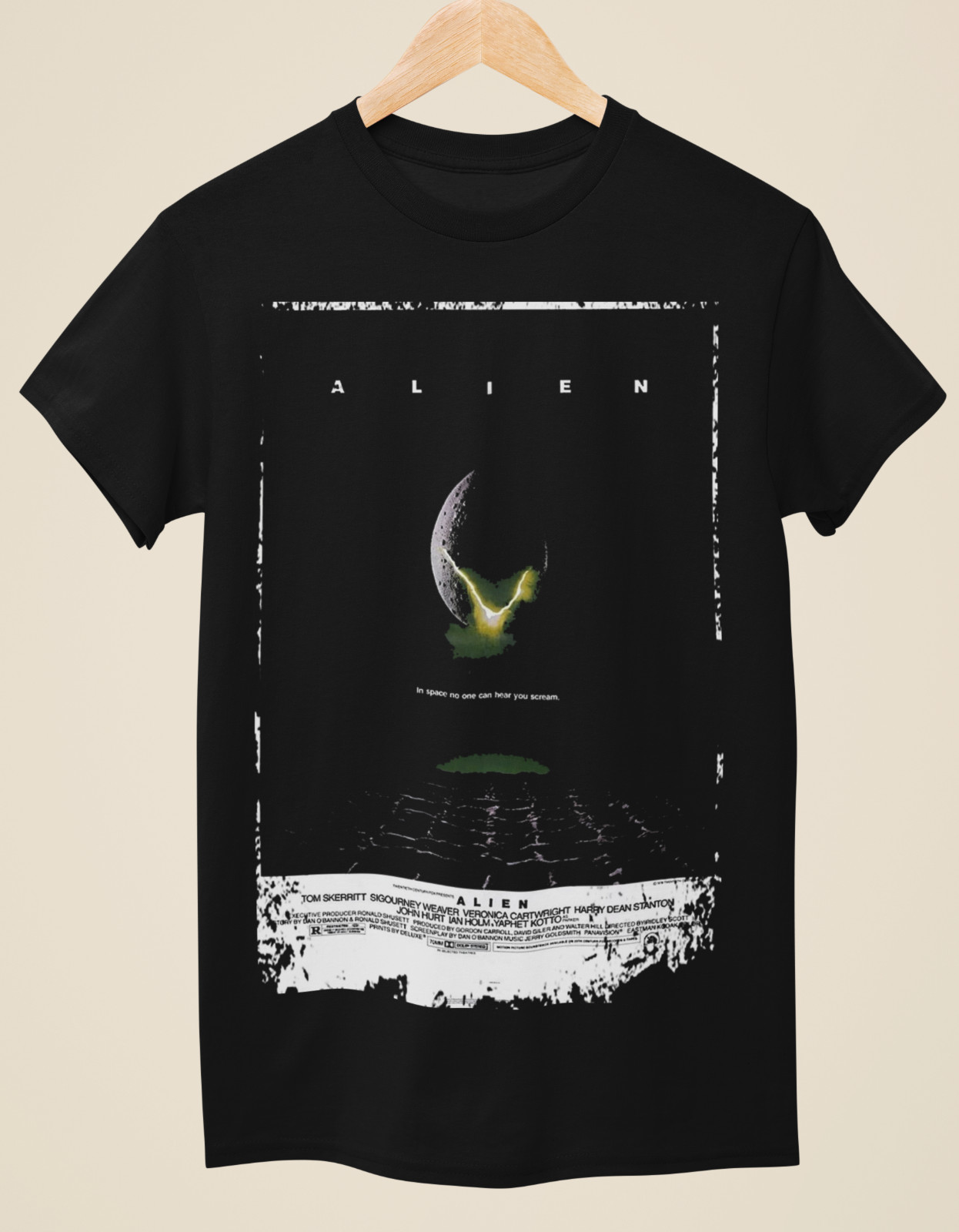 Alien Collection - Movie Poster inspired Unisex Black T-Shirts gallery