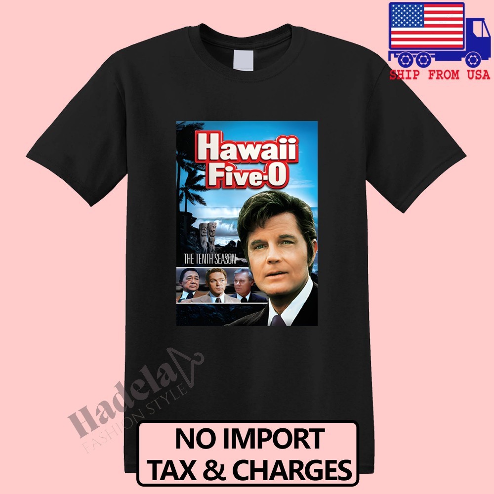 Hawaii Five-O 60s TV Show Movie Men's Black Size S-5XL gallery