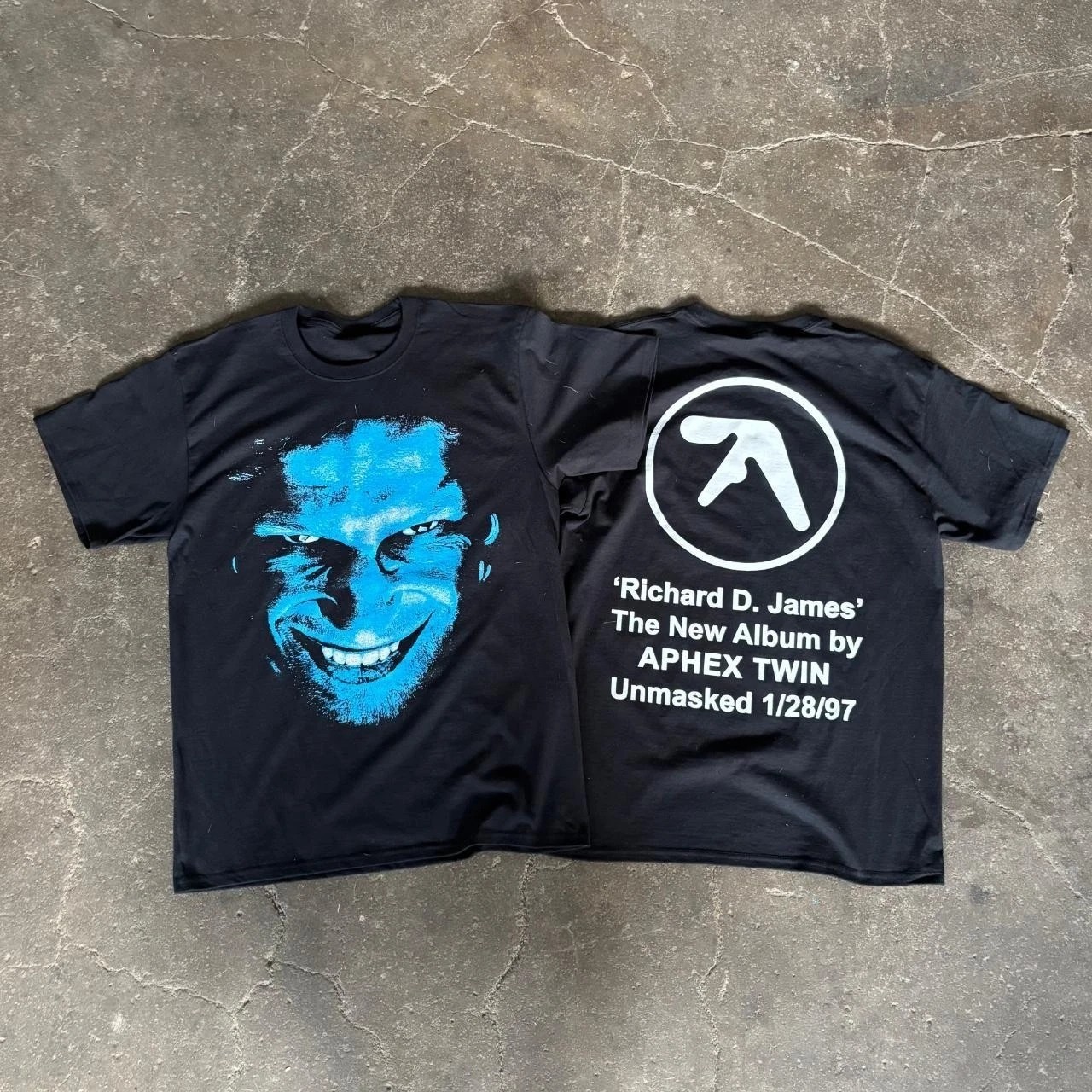 Aphex Twin T-shirt Remake tee Unisex short sleeve tee Men Women S-5XL gallery