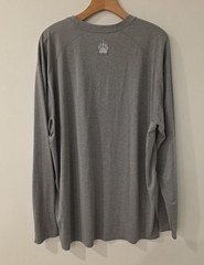 Duluth Trading Alaskan Hardgear Athletic Shirt Long Sleeve Gray Stretch Mens XL