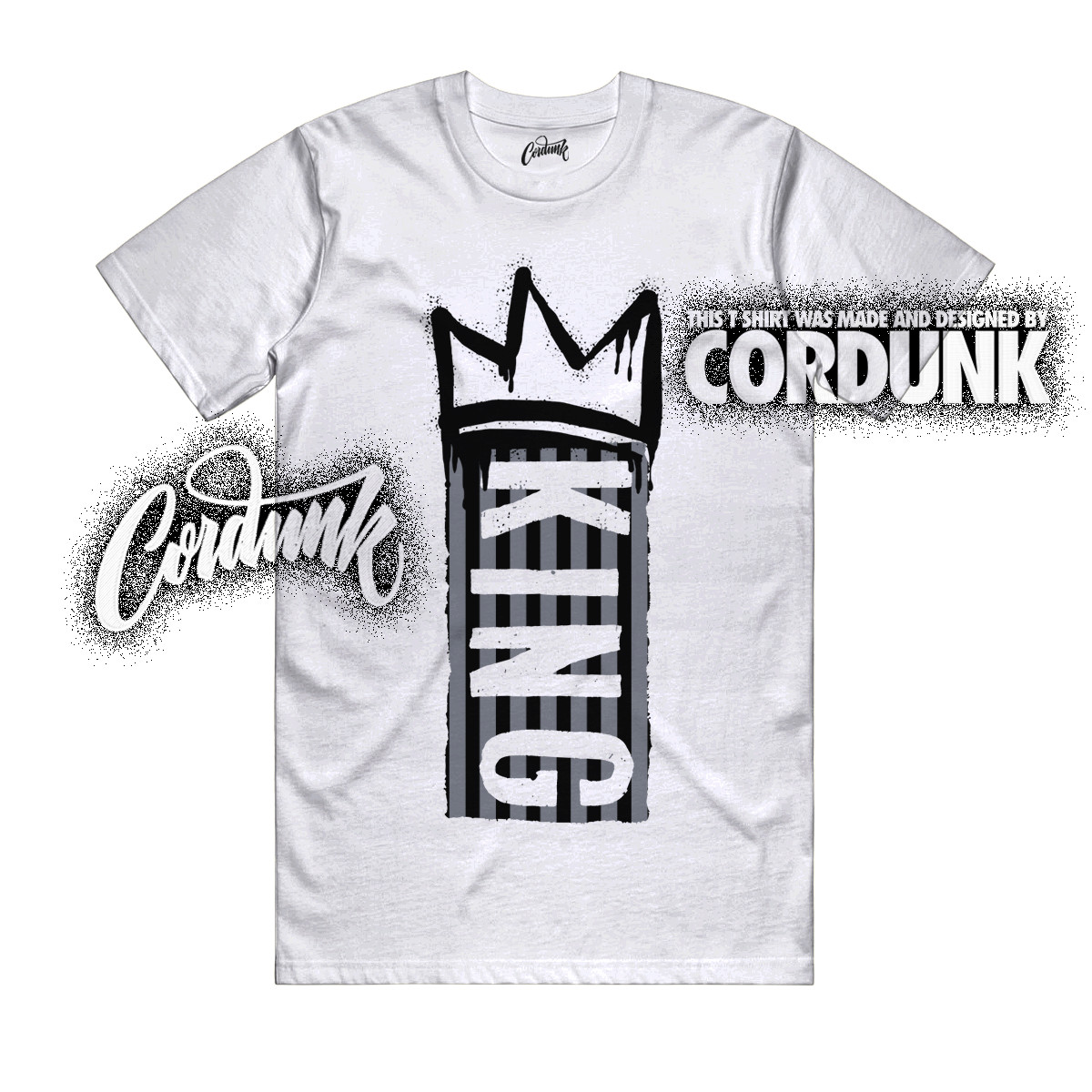 10 OG Steel White Black Light Steel Grey T Shirt Match K1 gallery