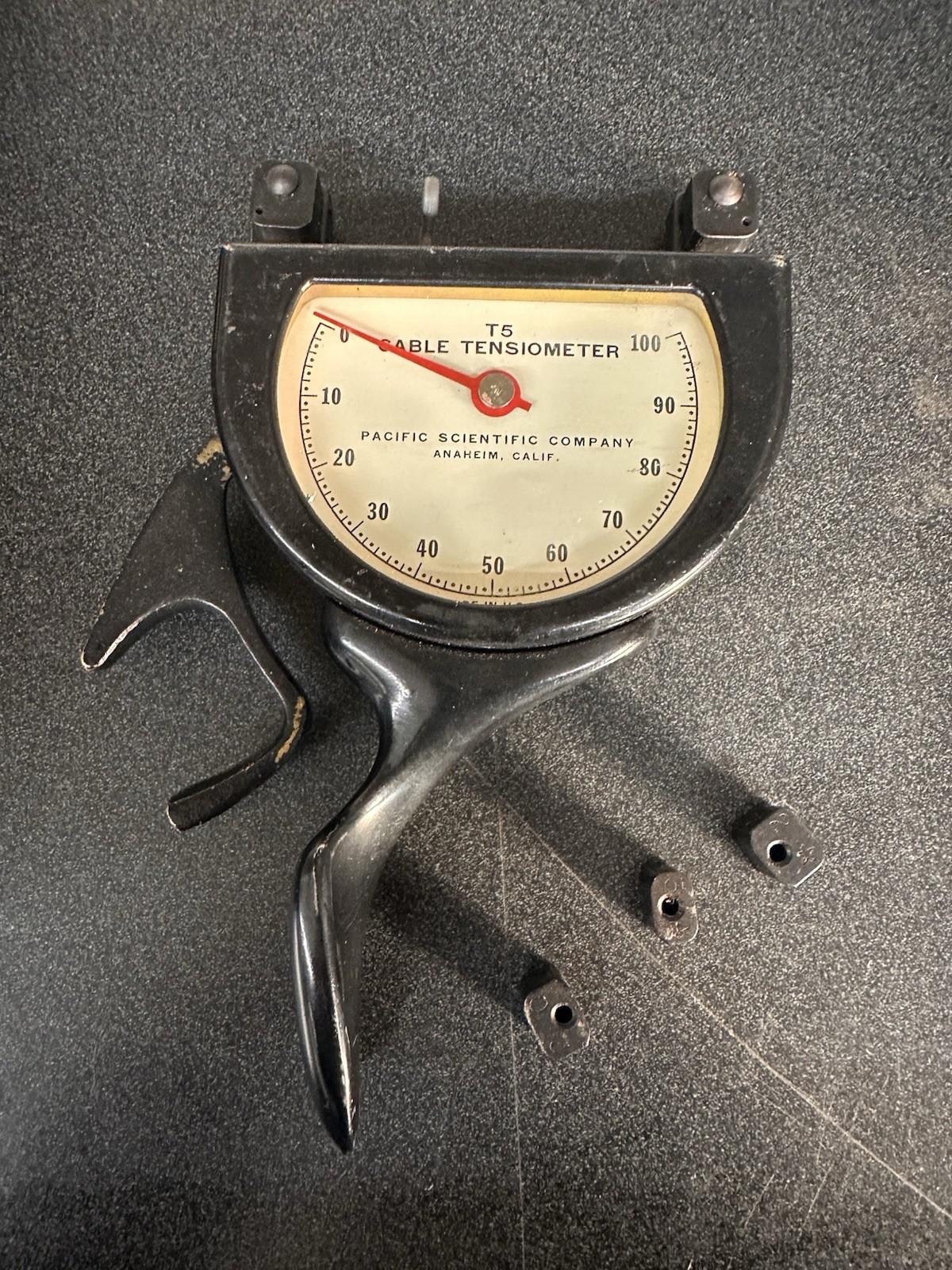 Pacific Scientific T5 Cable Tensiometer With Case T5-8005-110-00
