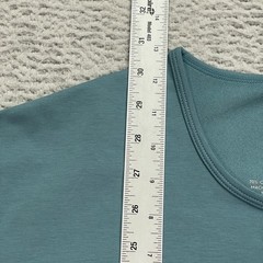 BYLT Drop Cut LUX Long Sleeve Stretch Blue Shirt Men’s Large NWT