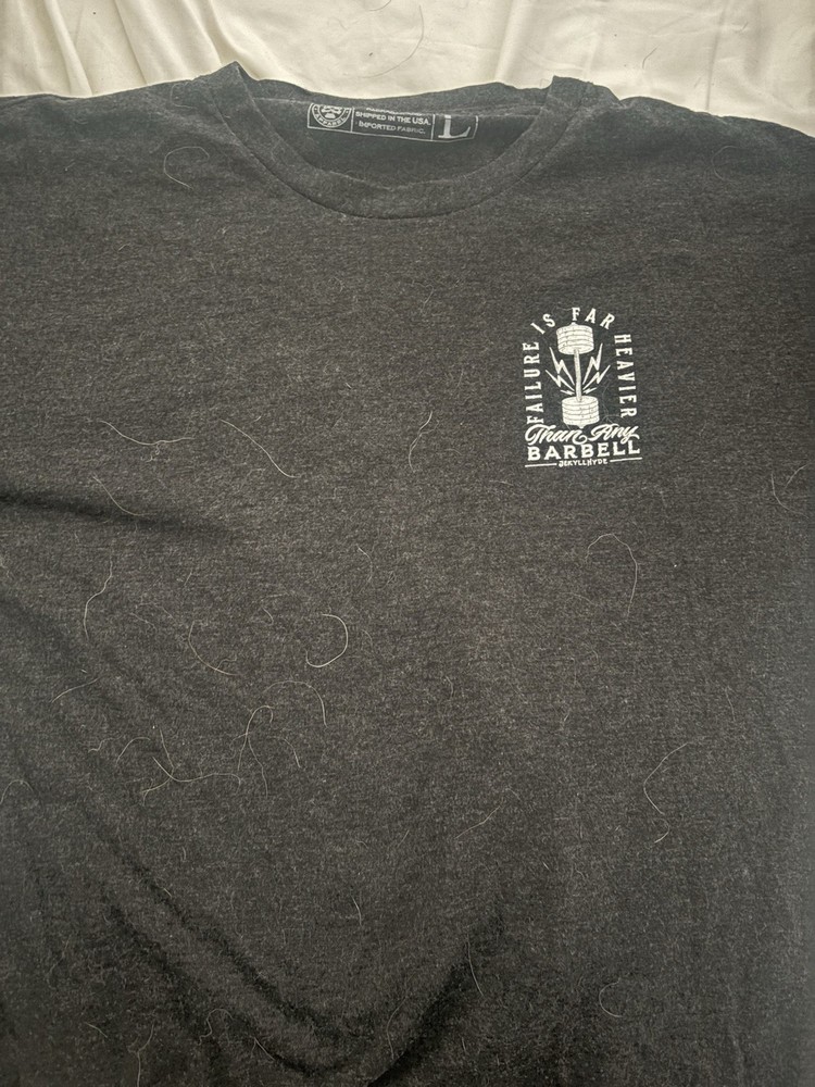 Jekyll & Hyde Apparel Graphic Design T-Shirt Fitness Workout T Large