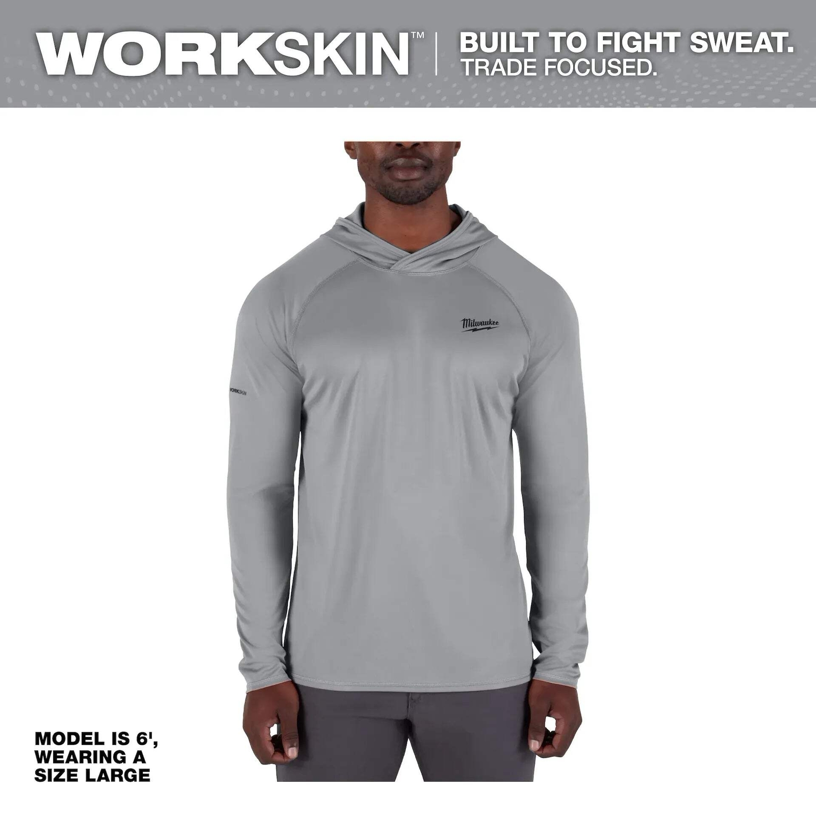 Milwaukee M550 WORKSKIN™ Hooded Sun Shirt gallery