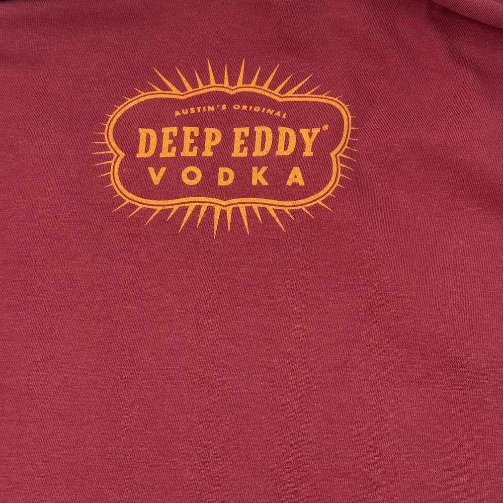 Rare Deep Eddy Vodka Tee Comfort Colors Ruby Soda Lime Mixed Drink Austin XXXL