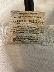Old Row (Admit Nothing) White Relaxed Fit XL Left Pocket 100% Ring-Spun Cotton