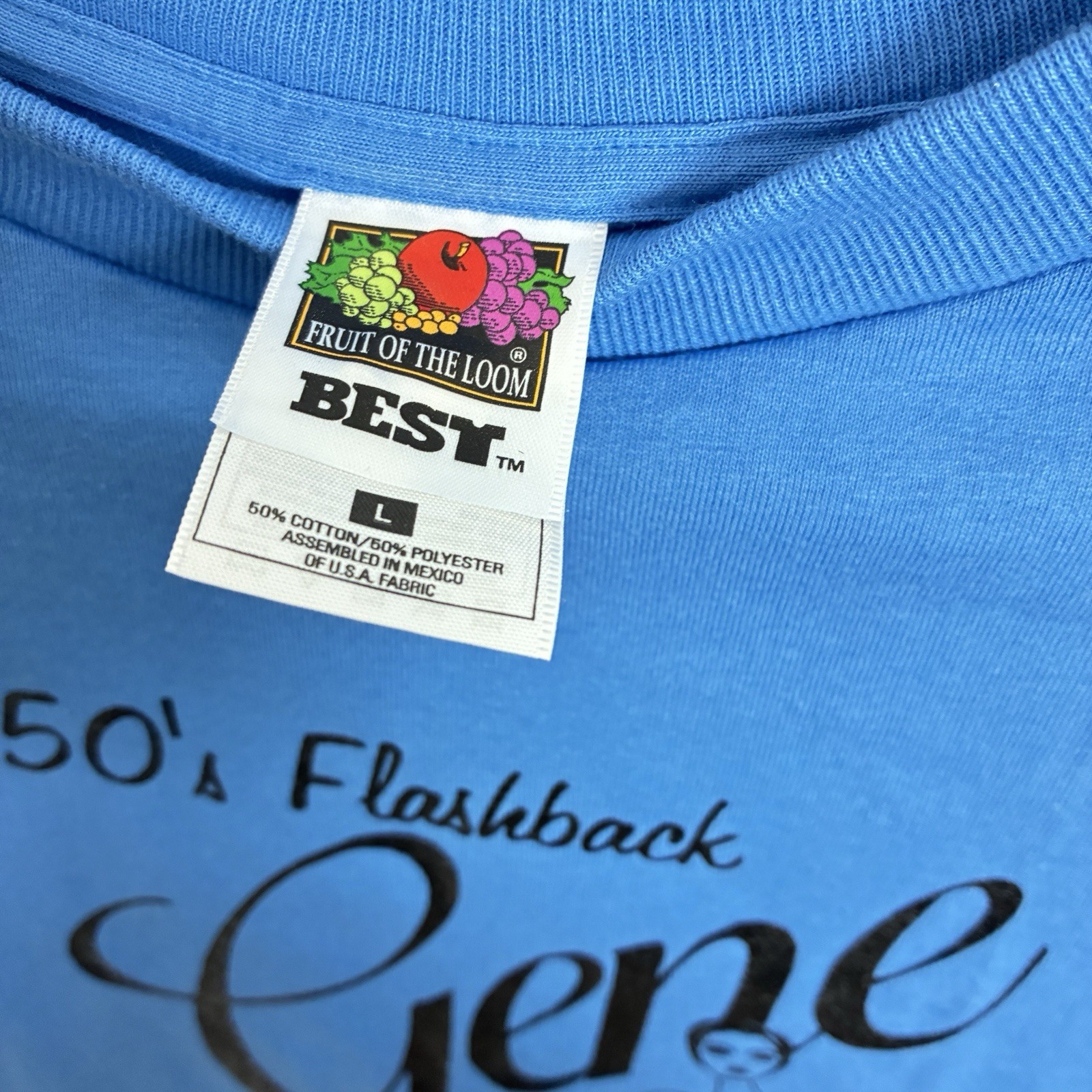 Gene Doll 1999 4th Convention 50's Flashback Blue T-Shirt L (see measurement) gallery