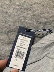 Vineyard Vines Men’s Golden Retriever Dog Whale Gray T-Shirt Size Large NEW NIP