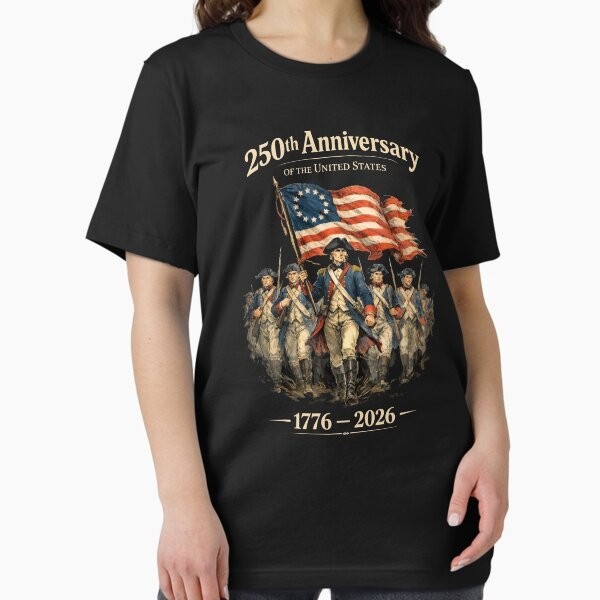 250th Anniversary USA Flag , Patriotic 1776-2026 Vintage Eagle Essential T-Shirt