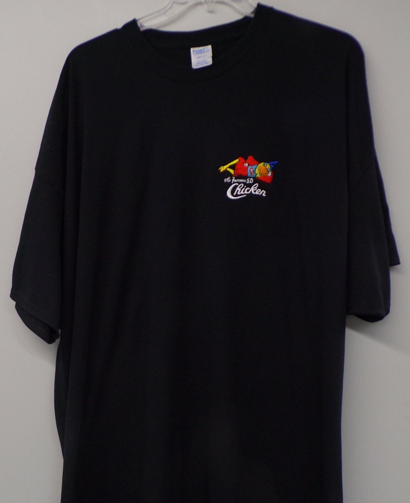 The Famous San Diego Chicken Mascot Embroidered T-Shirt S-6XL, LT-4XLT New gallery