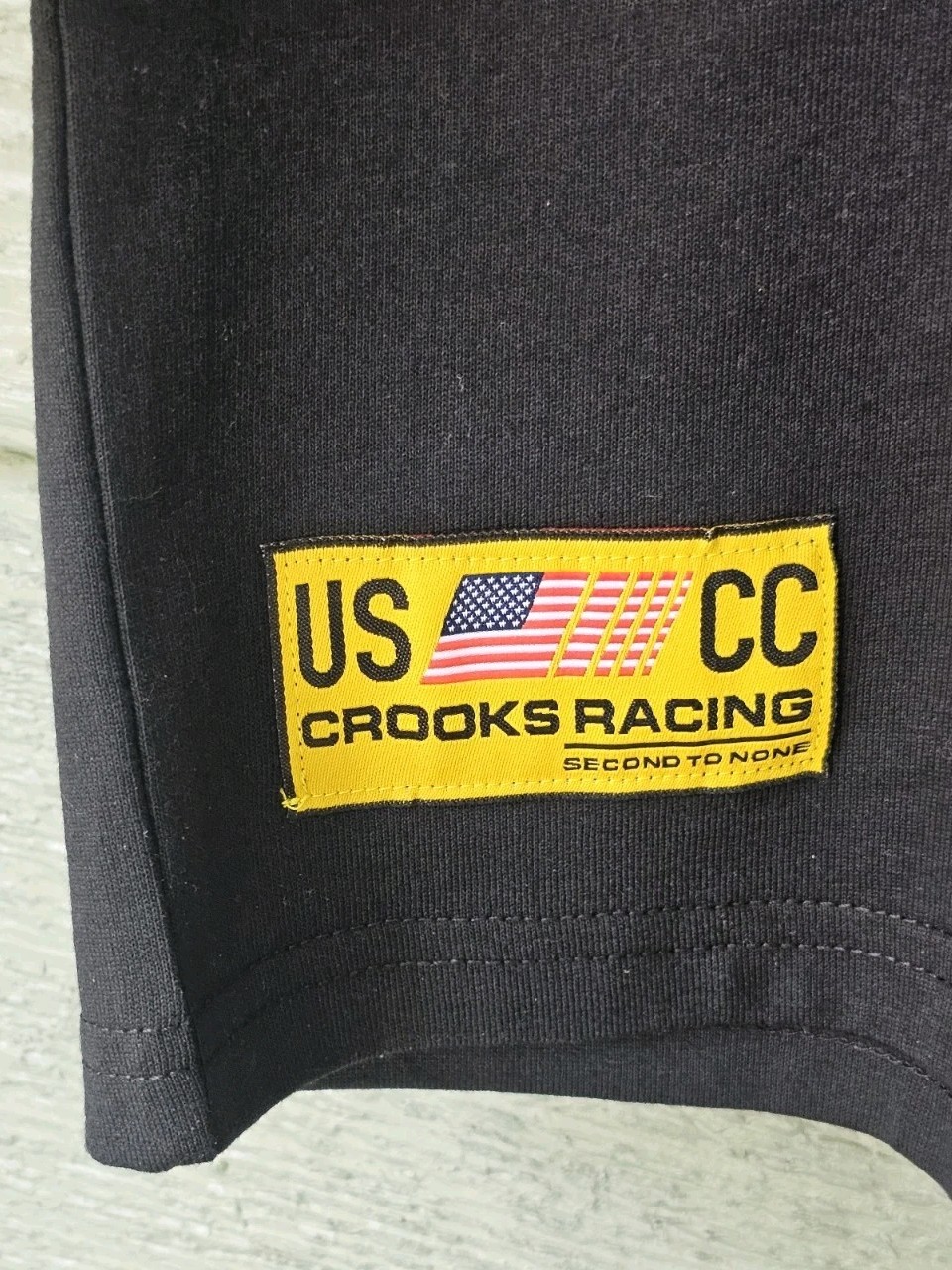 Crooks & Castles T-Shirt Men's Size Large Crooks Racing Second To None Team Tee gallery