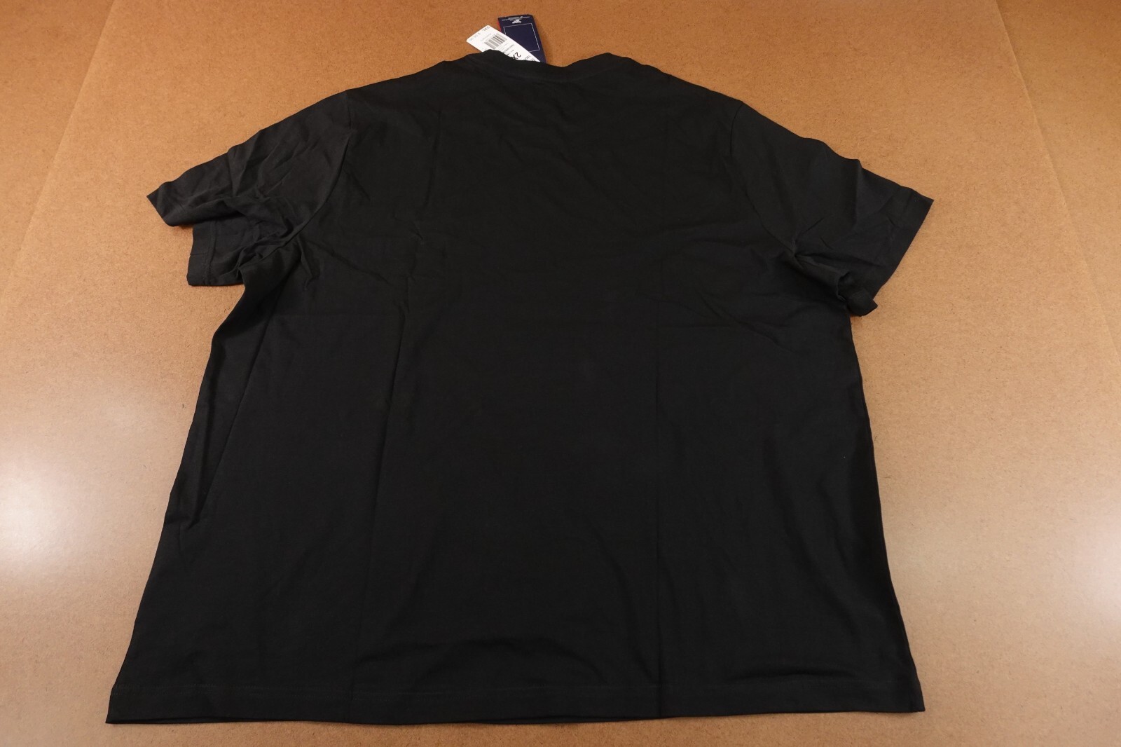 Reebok Mens 2XL Black White Identity Big Stacked Logo Short Sleeve T-Shirt NWT gallery