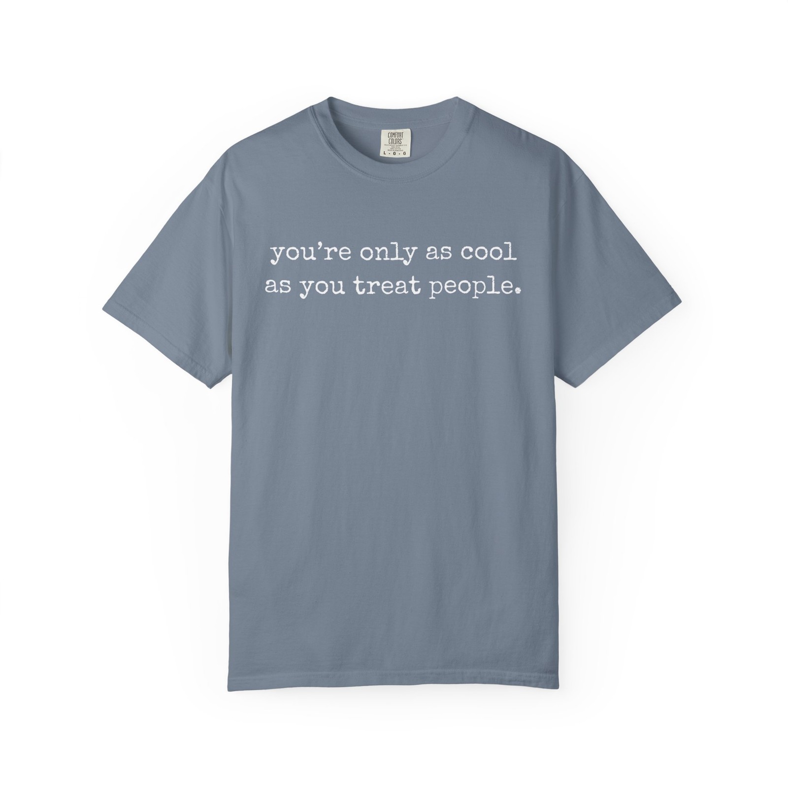 Minimalist Treat People Cool T-Shirt, Kindness Tee, Unisex Graphic Top, Positive