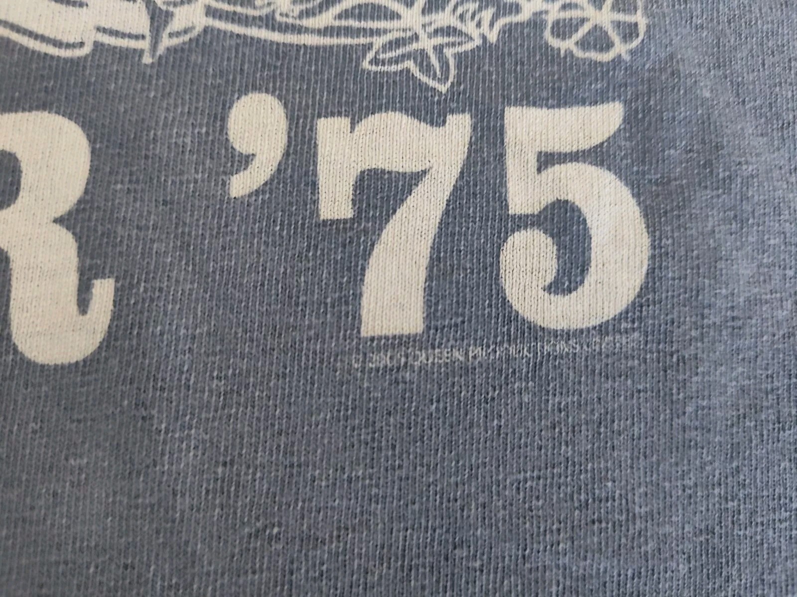2005 QUEEN Tour '75 Graphic Logo Rock Music Band T-Shirt Sz 2XL XXL gallery