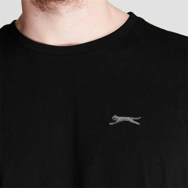 Mens Slazenger 100% Cotton Plain Crew Neck T Shirt XS S M L XL XXL 3XL 4XL BNWT gallery