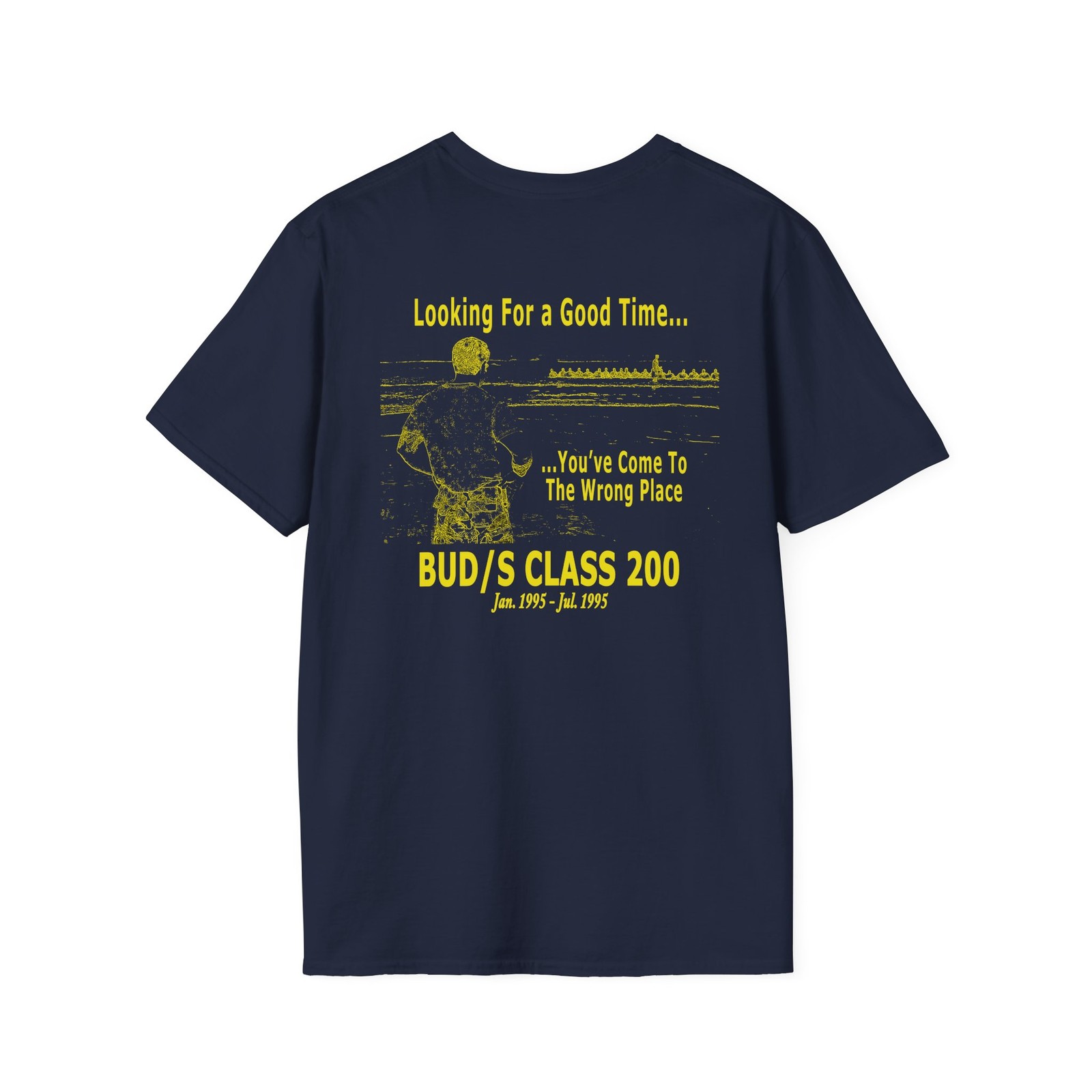 Navy SEAL Custom BUD/S Class 200 T-Shirt, Gift for Family Veterans