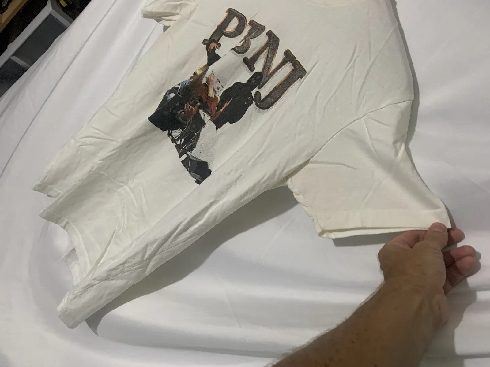Patti Cake$ Movie PBNJ Song T Shirt White Medium Hip Hop Rap Music Film Cakes gallery