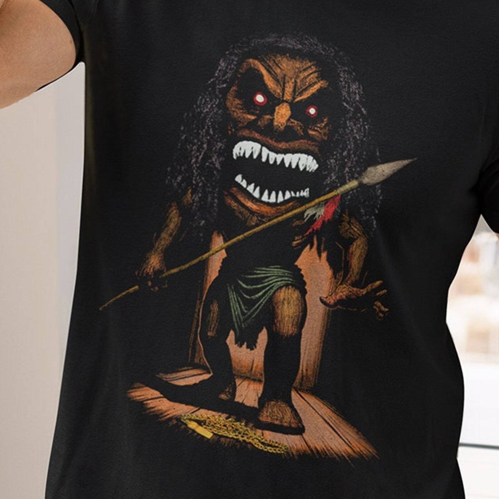 Trilogy Of Terror Shirt Zuni Doll T-Shirt 70s Horror T-Shirts Scary Classic Shir gallery