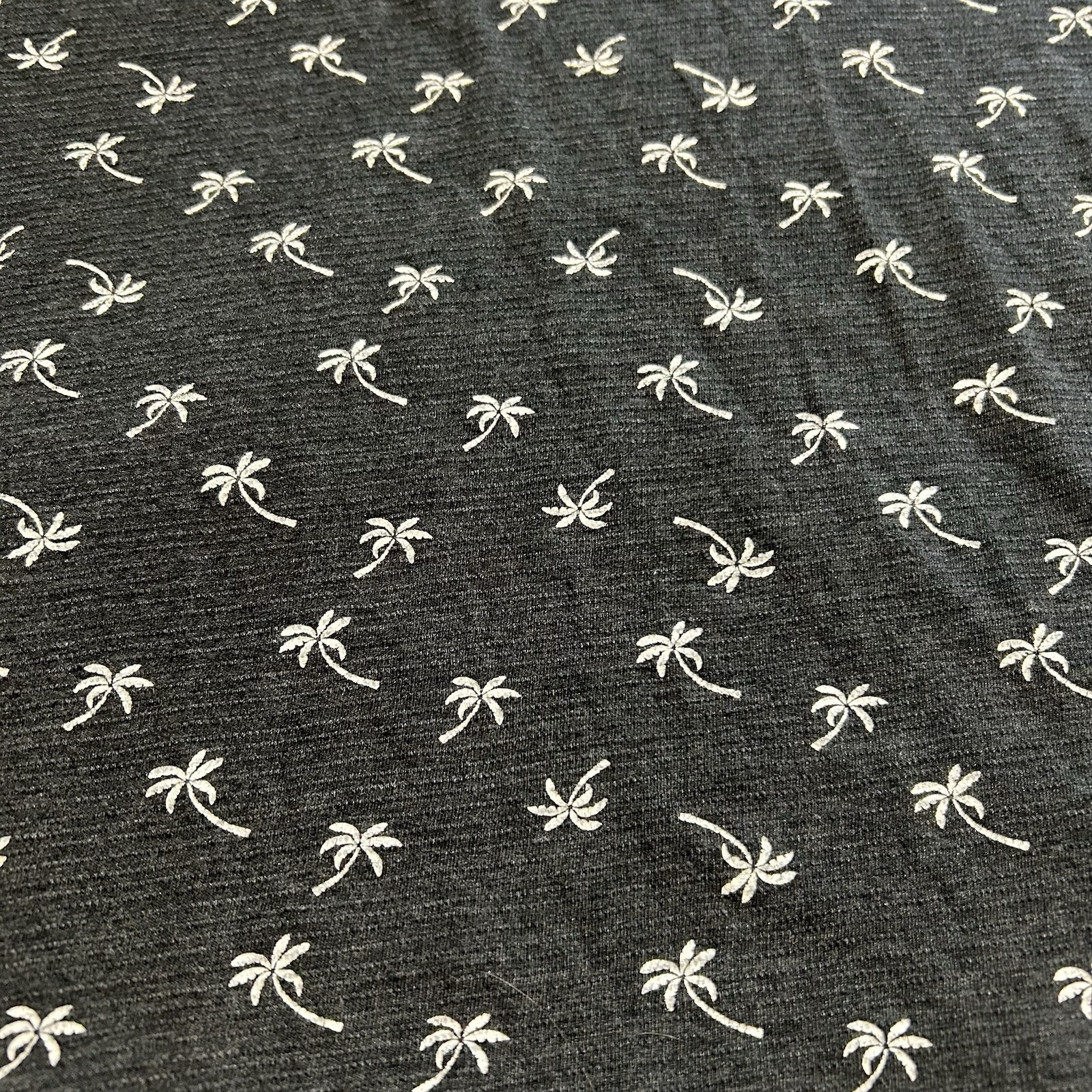 Essex Crossing Mens T Shirt Palm Tree Pattern Black Short Sleeve Size Large L gallery