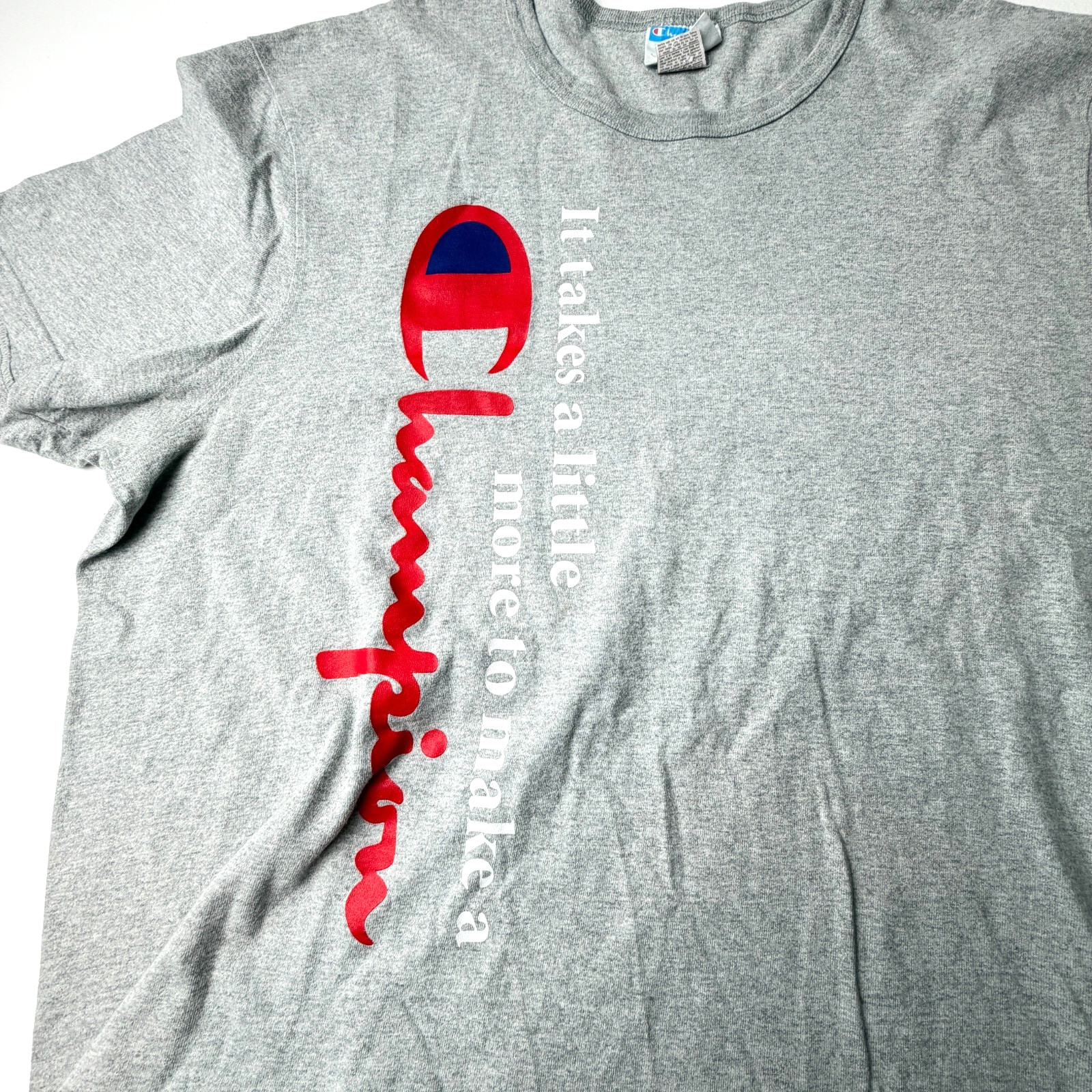 Champion T-Shirt 2-pack, Both Mens 2XL, Gray, Black, Short Sleeve, 2 shirts