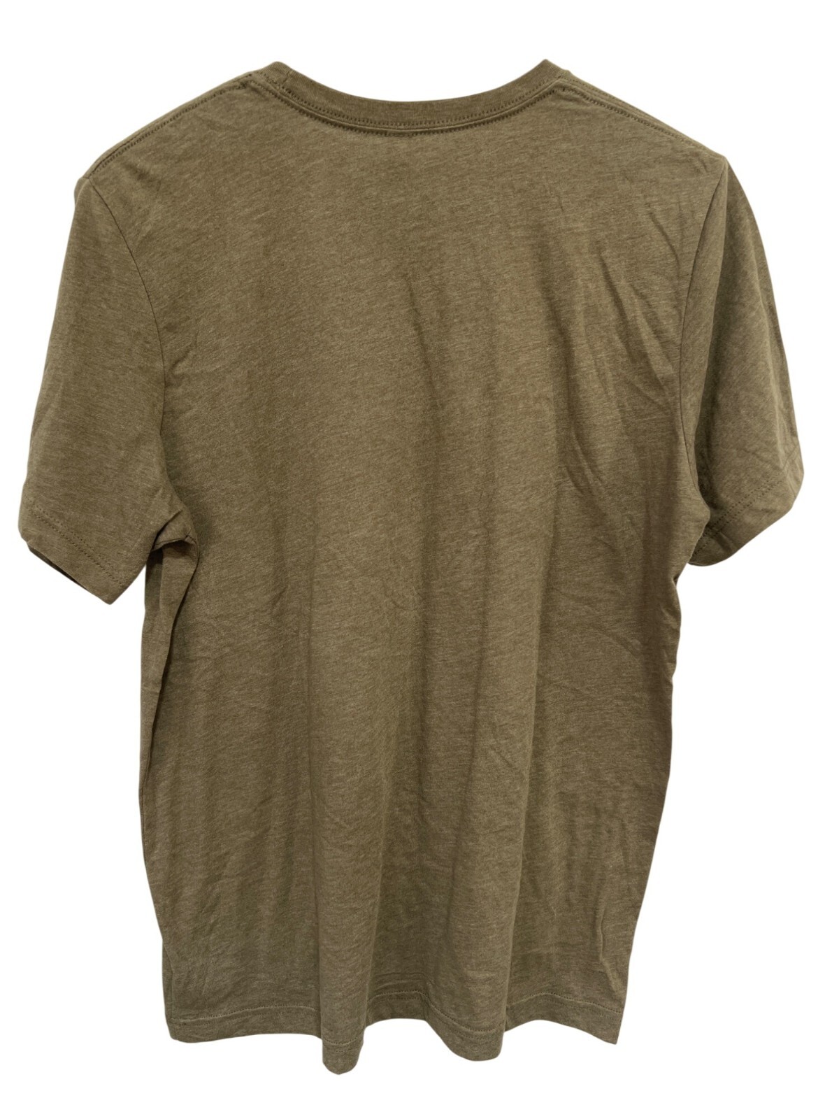 Bella + Canvas Love Graphic T Shirt Mens Large Crewneck Short Sleeve Olive Green gallery