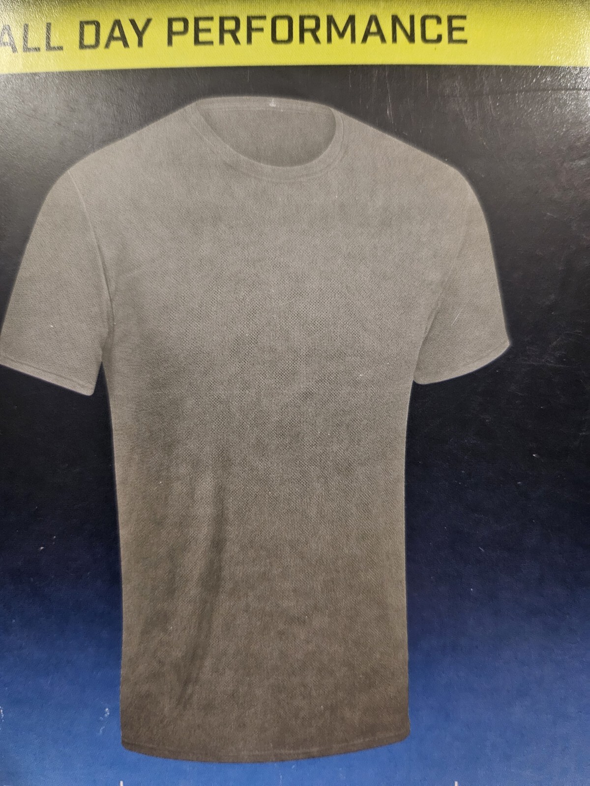 Men's Mesh Short Sleeve T Shirts 3 Pk Hanes X Temp Stretch Black Gray S 34-36 gallery