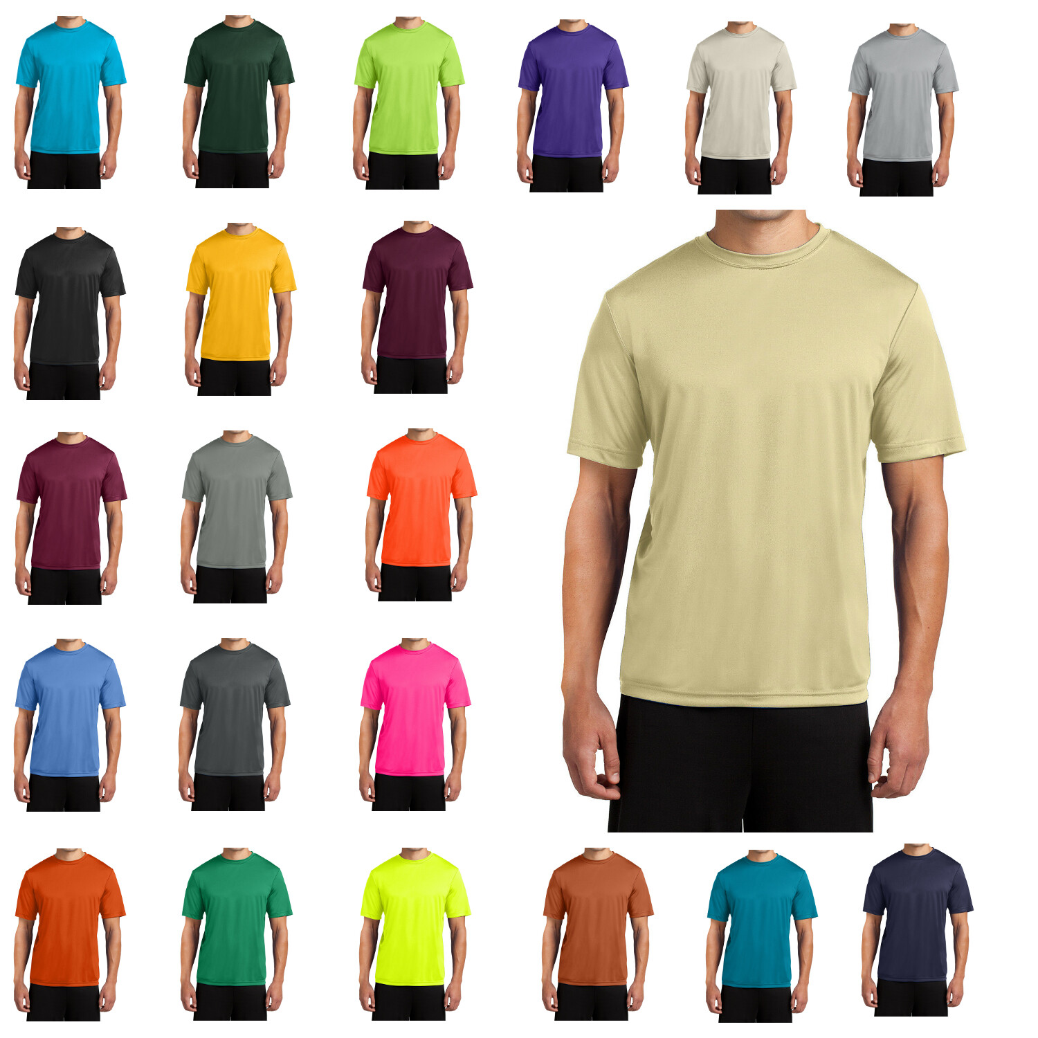 Mafoose Men's PosiCharge Competitor Tee Shirt ST350 gallery