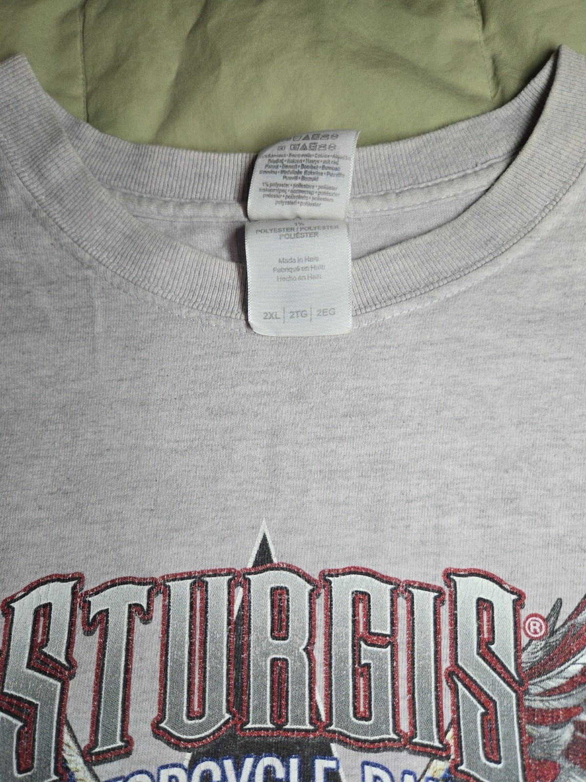 Sturgis 75th Anniversary 2015 Black Hills Rally T-Shirt 2XL gallery