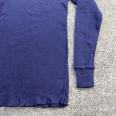 Polyskins Shirt Mens Medium Purple Long Sleeve Ribbed Cuffs By Allen A Made USA