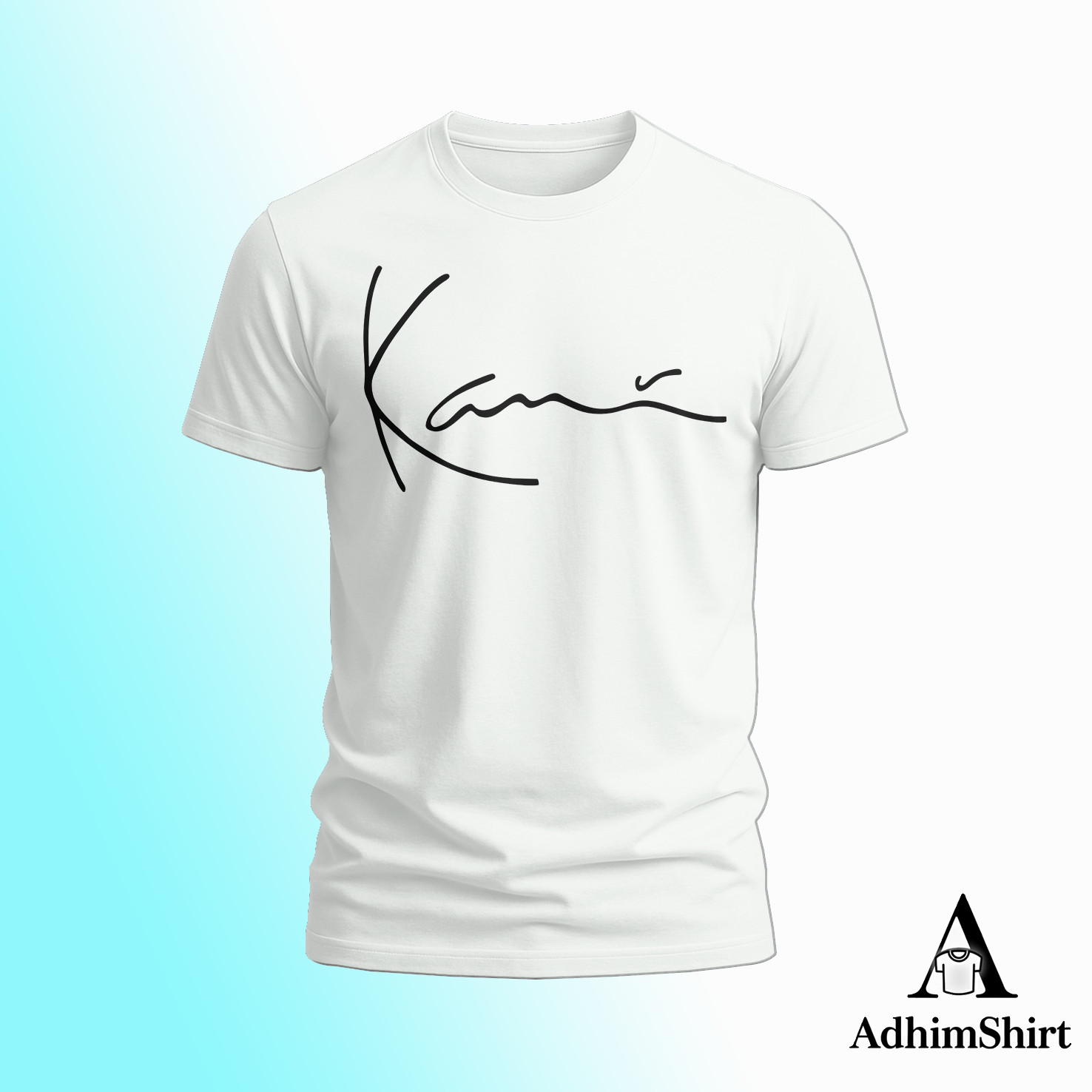 KARL KANI ICONIC SIGNATURE Logo FUNNY T-SHIRT S-5XL USA many colors gallery