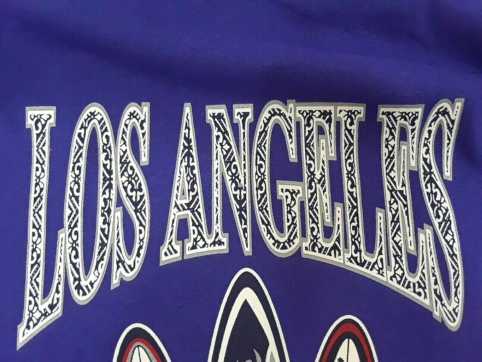 Surf Los Angeles T-Shirt Unisex Small Purple California gallery