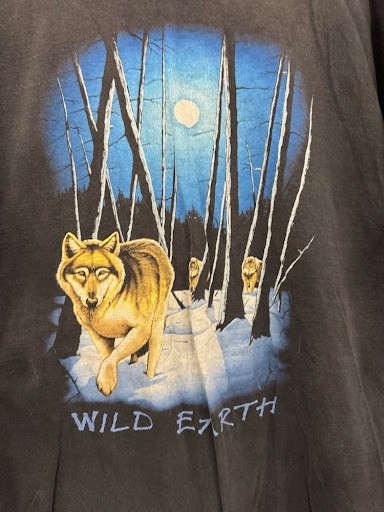 Wild Earth Vintage 90s Wolves Tee - Single Stitch Human-i-Tees XXL gallery