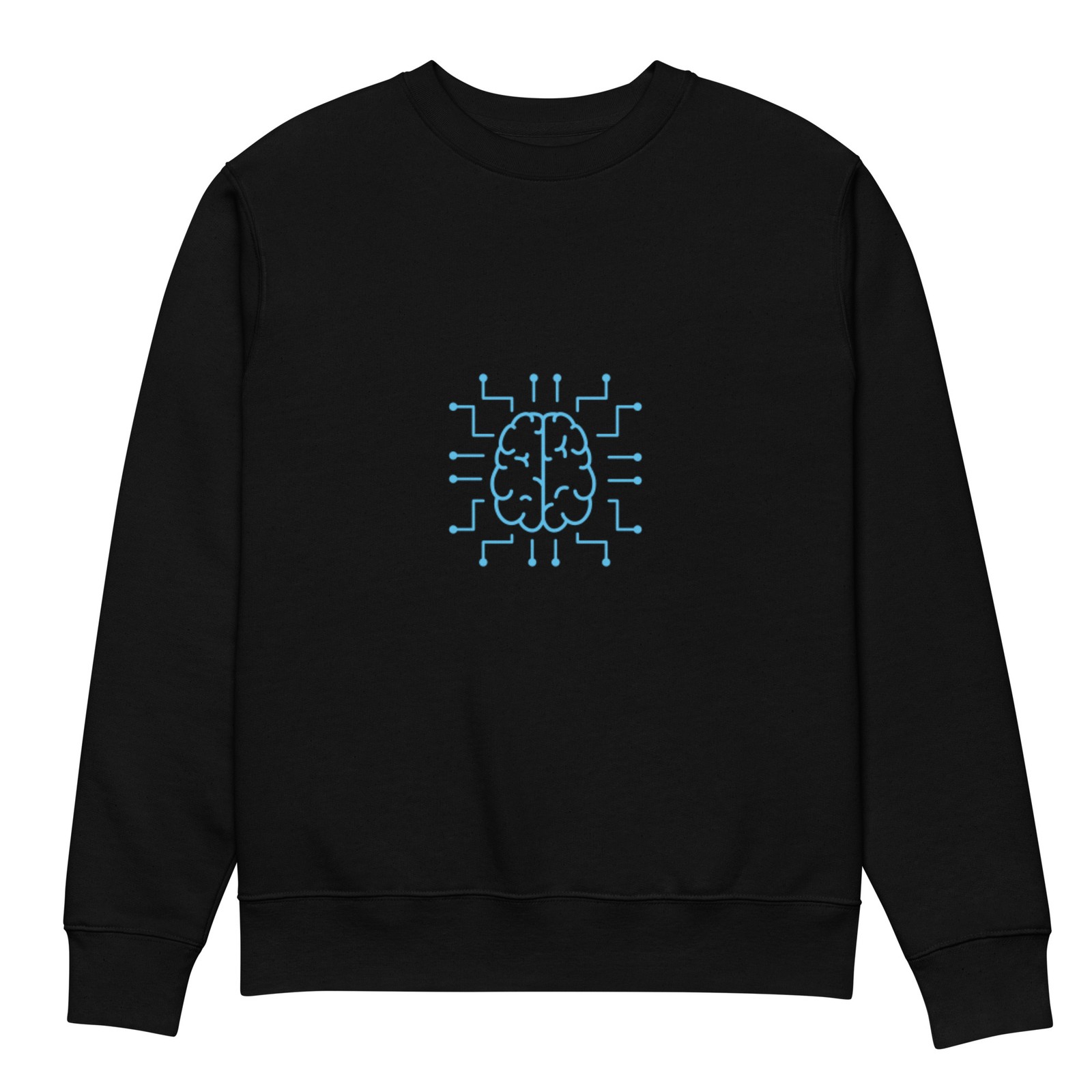 Premium Eco Men’s Sweatshirt – Regular Fit and Durable Set-In Sleeves | DARK