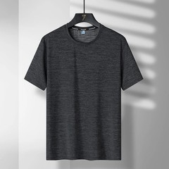 Summer High-quality Men’s Quick Drying Sports Short Sleeved T-shirt Breathable a