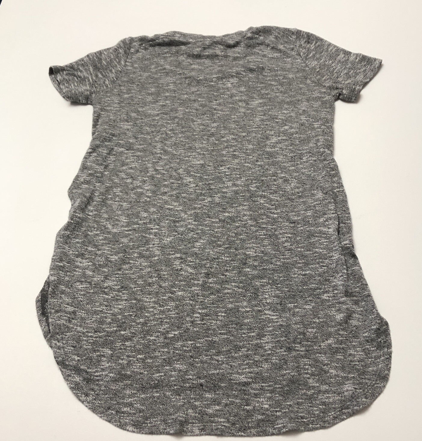 Massimo Gray And White Crew Neck T-Shirt Women’s Short Sleeve Size XS gallery