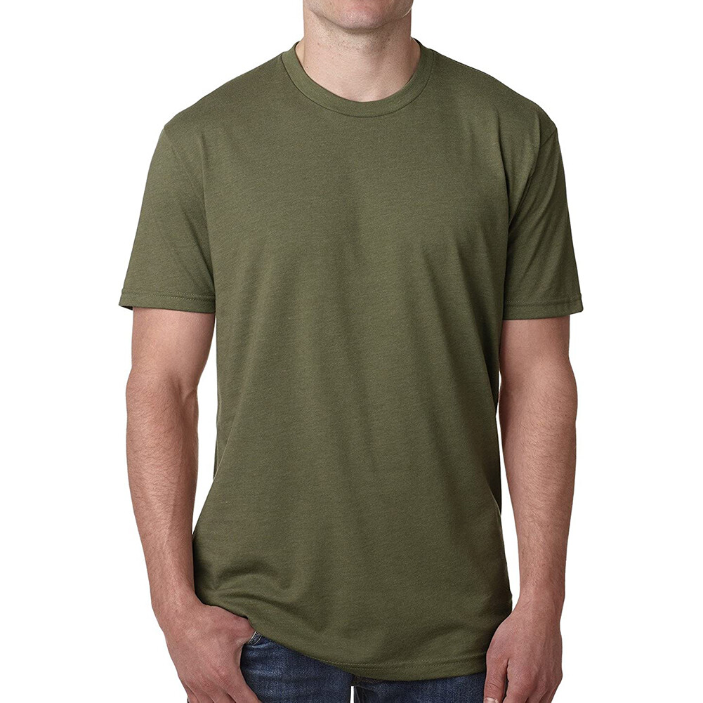 The Next Level Men's T-Shirt Cotton Blend Casual Crew Neck Premium Tee N6210 gallery
