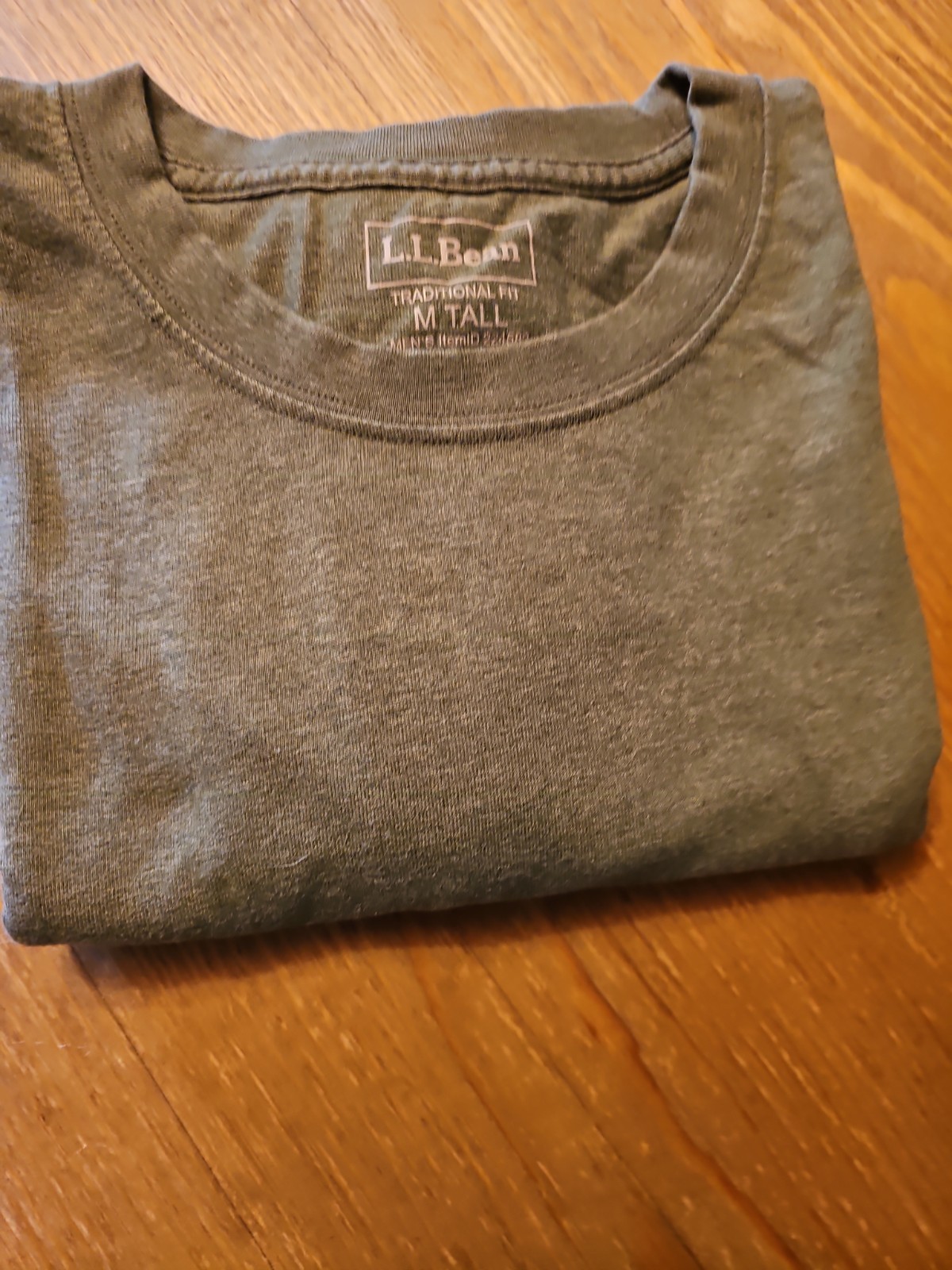 3 L.L. Bean Traditional Fit Basic T-Shirt’s Mens Medium Tall Round Neck gallery