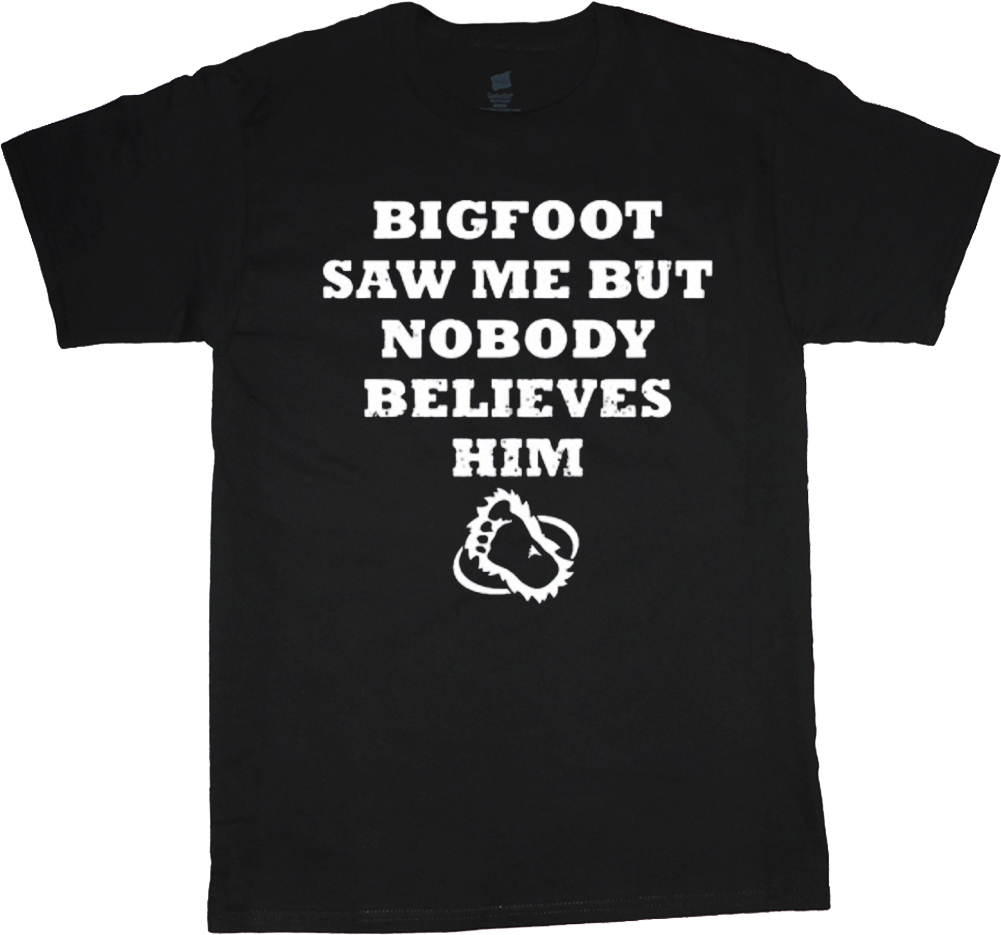 Big man shirt funny saying Bigfoot yeti plus size tall tee 2X 3X 4X 5X 6X 7X 10X gallery