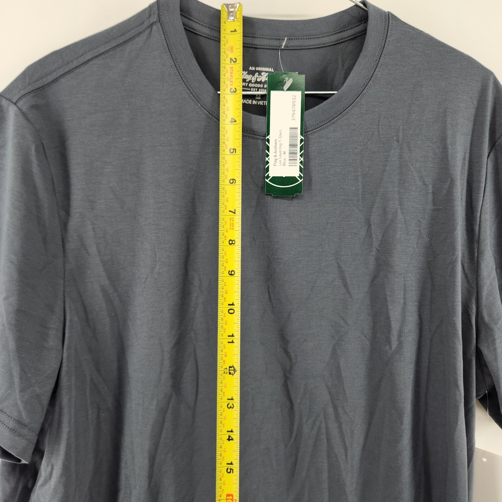 Flag & Anthem Men's Blue Medium Lux Layering T-Shirt NWT gallery