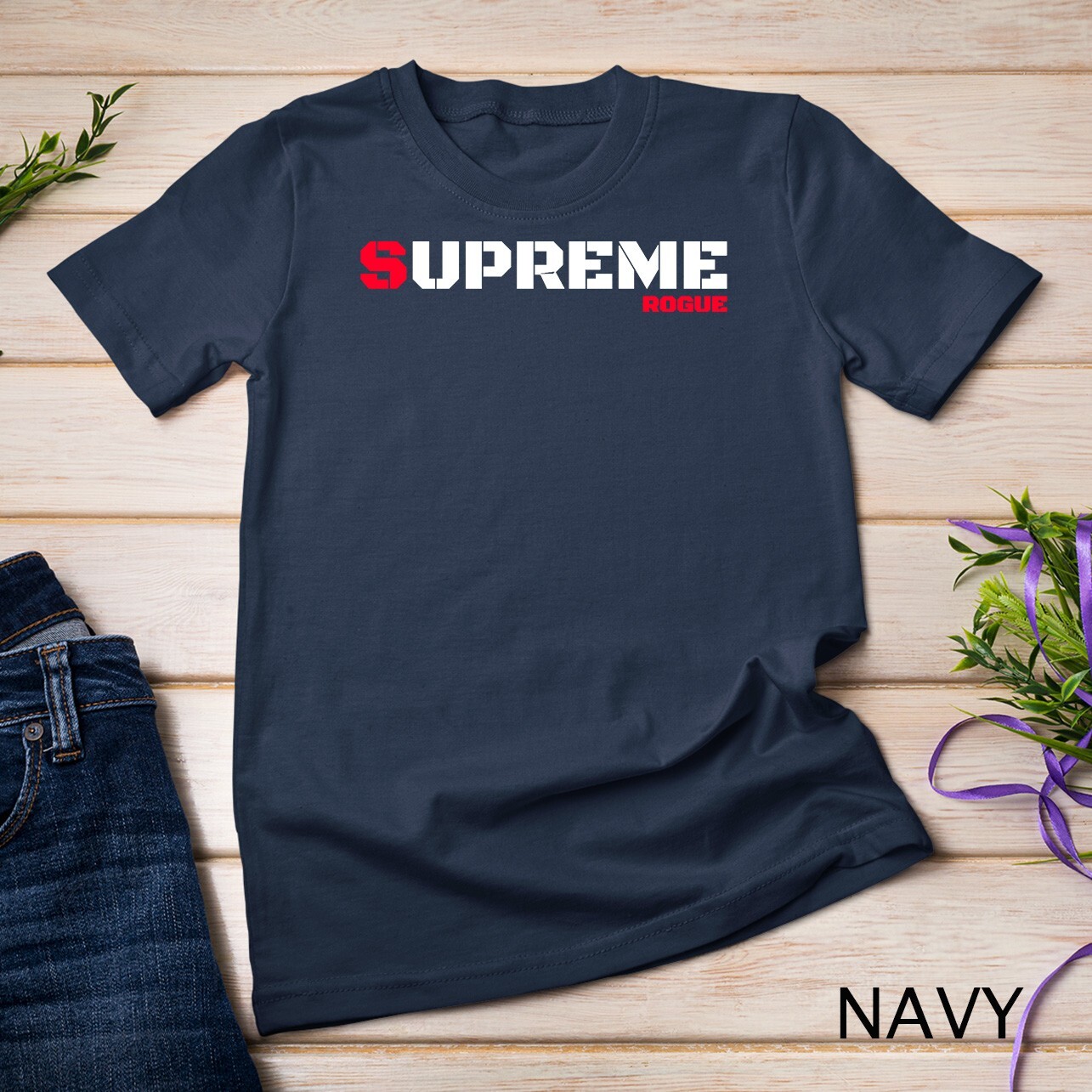 Hot Supreme Rogue Bad Boy Tee Military Style Gaming Gamer Unisex T-shirt gallery