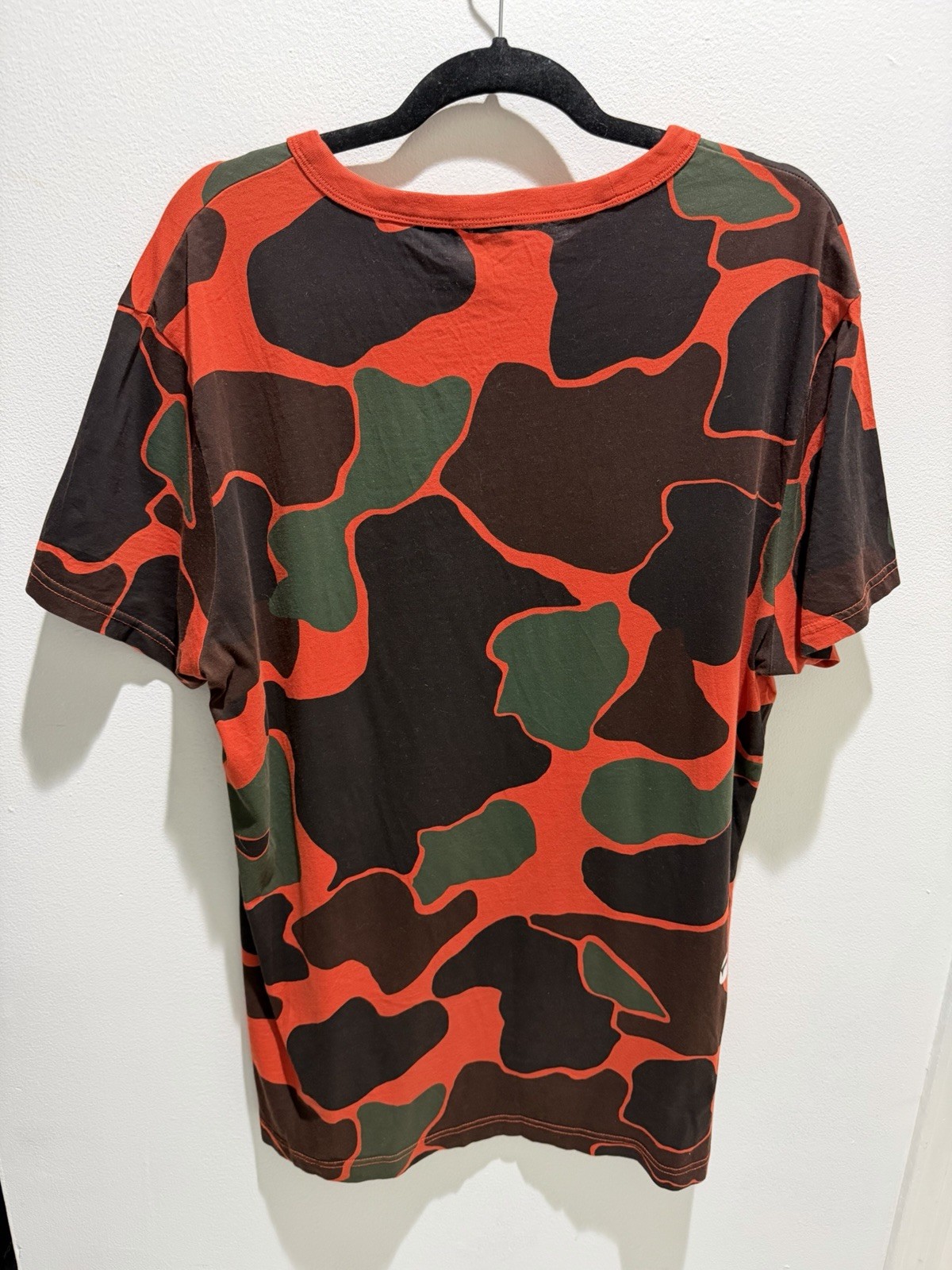 G-Star RAW Men’s Camouflage Graphic T-Shirt Size L Orange Green Camo Streetwear gallery