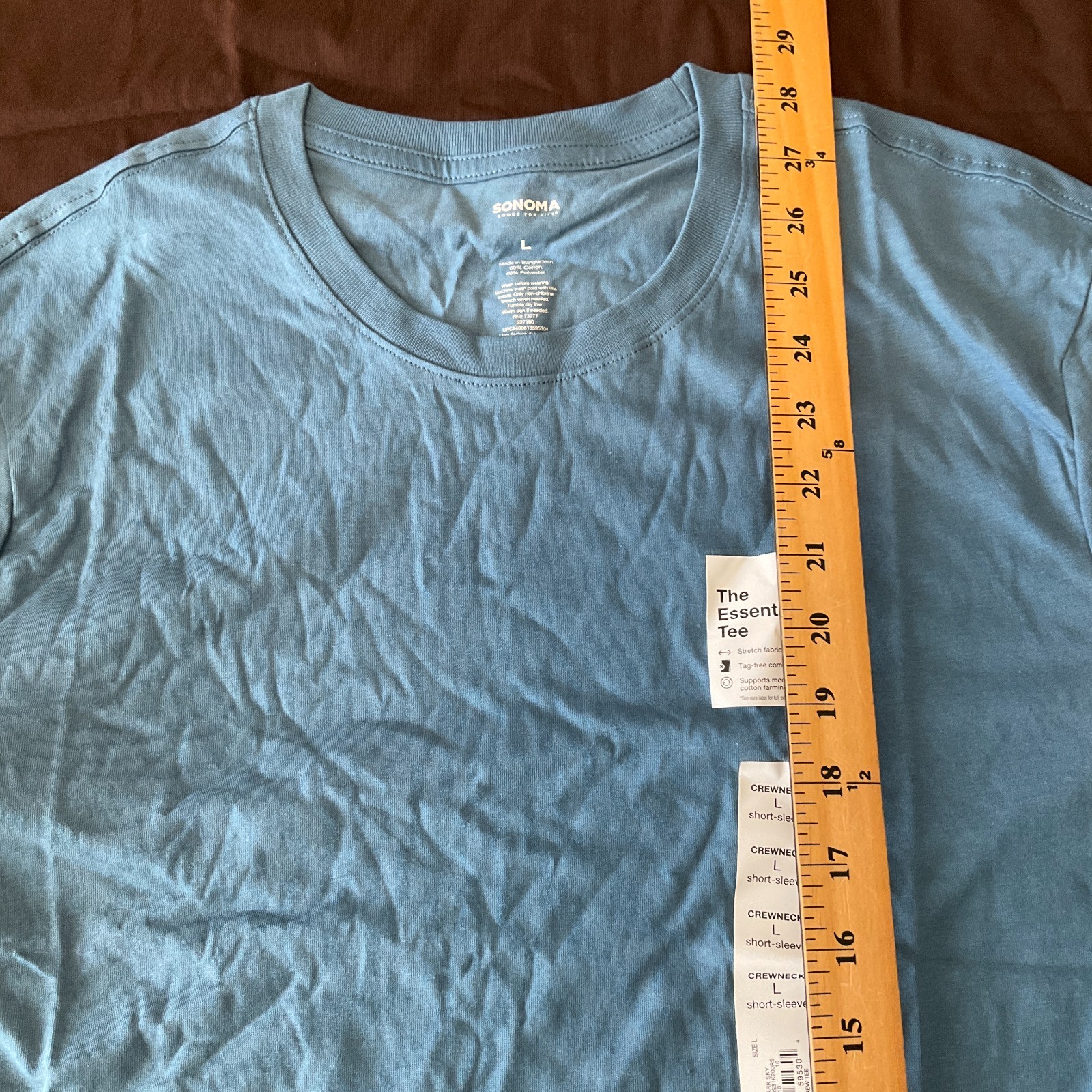 Sonoma T Shirts Mens Size L Multicolor Short Sleeve 3 Crew Neck 1 Polo 4 Shirts gallery