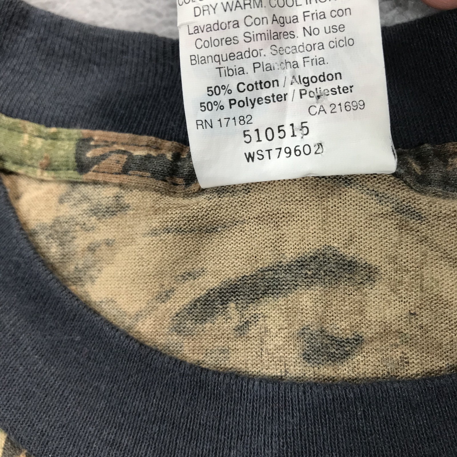 Vintage Realtree Camouflage Shirt Men Large Single Stitch Pocket Tee Liberty USA gallery