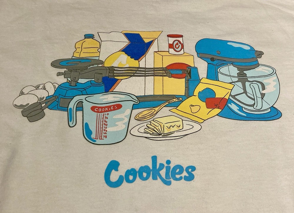 Cookies Ingredients Tshirt XL
