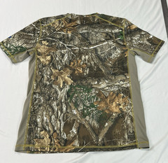 Scent Shield Realtree Shirt Mens Medium Camo Camouflage Breathable Stretch EUC